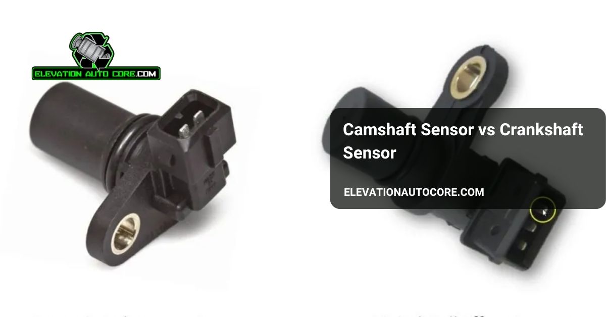 camshaft sensor vs crankshaft sensor