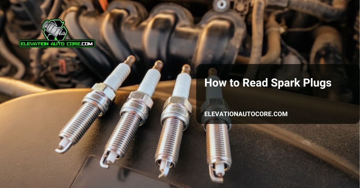 how to read spark plugs