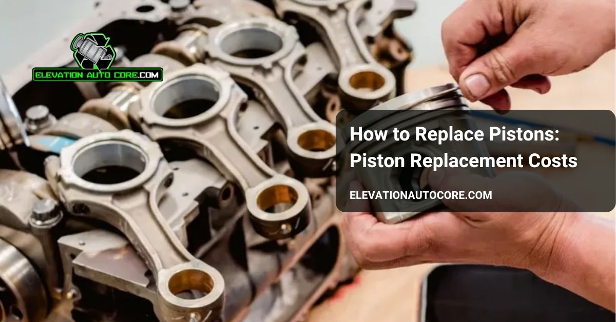 how to replace pistons piston replacement cost