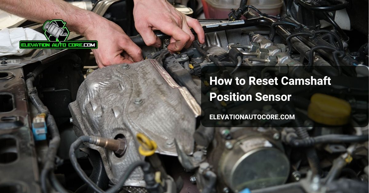 how to reset camshaft position sensor