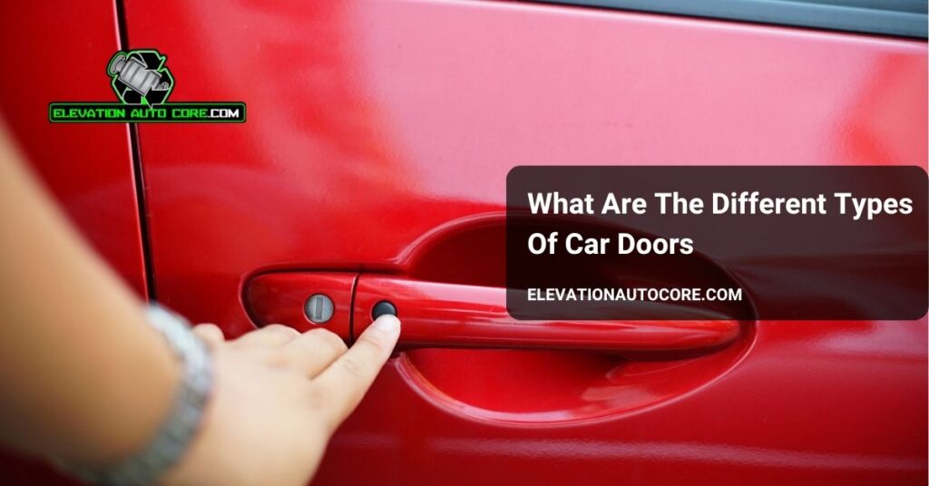 what are the different types of car doors