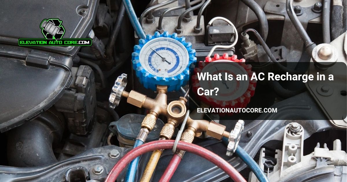 what is an ac recharge in a car